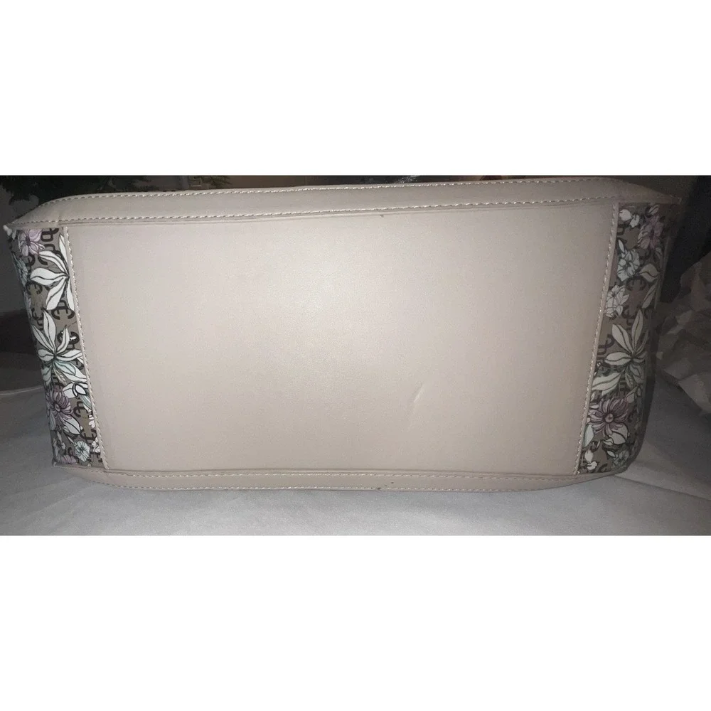 NWT Cavalli Class Large AlleSandra Shopper Tote Bag & Wristlet Floral Gold